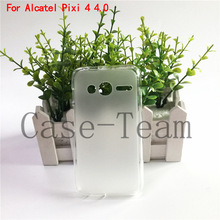 适用于阿尔卡特Alcatel Pixi 4 4.0手机套保护套透明手机壳布丁套