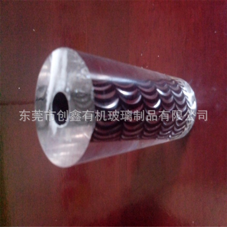 供应亚克力复合铝管 压克力透明棒 有机玻璃气泡管 量大优惠