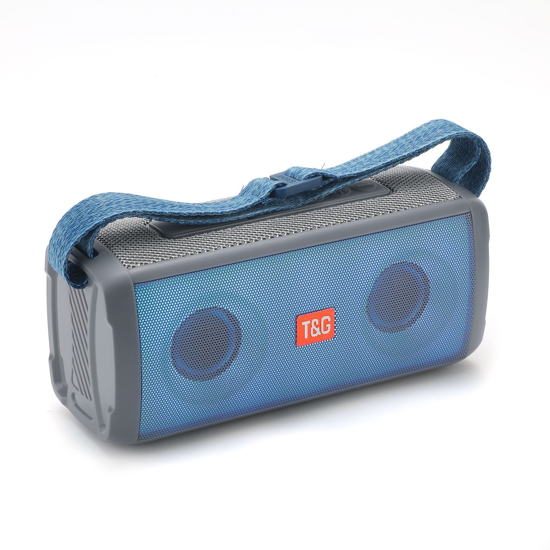 Nuevo TG345 altavoz bluetooth portátil LED al aire libre luz de color brillante tarjeta de radio de recolección de pago transmisión de sonido bluetooth