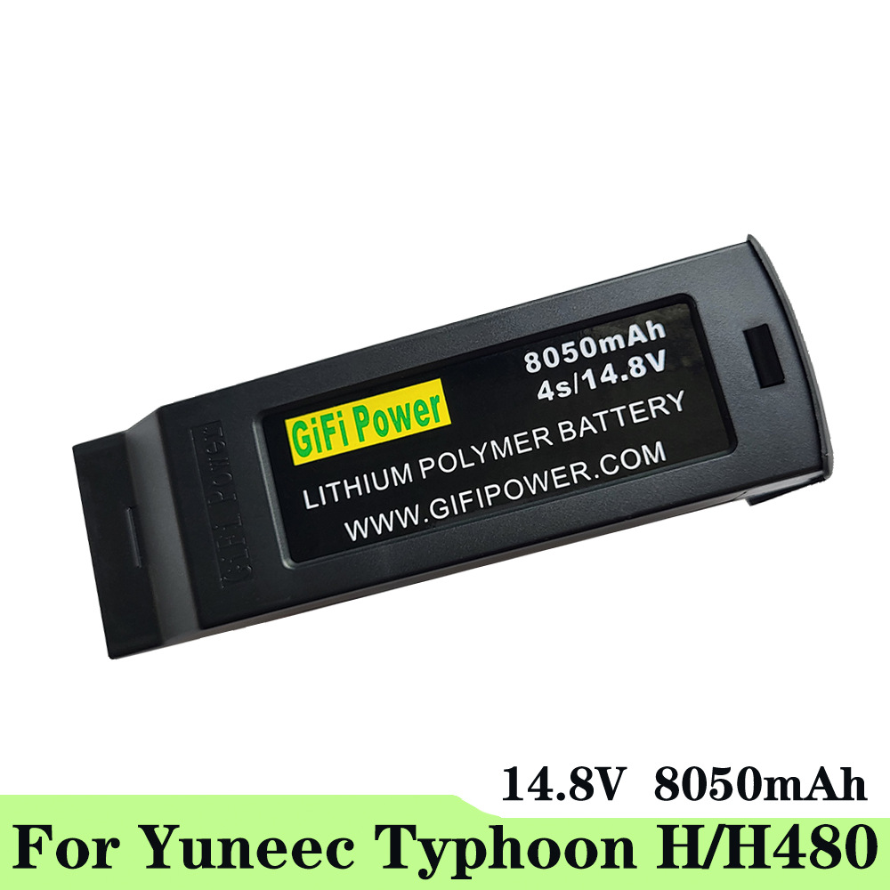 适用昊翔Yuneec typhoon H/H480 14.8V 8050mAh 4S无人机锂电池