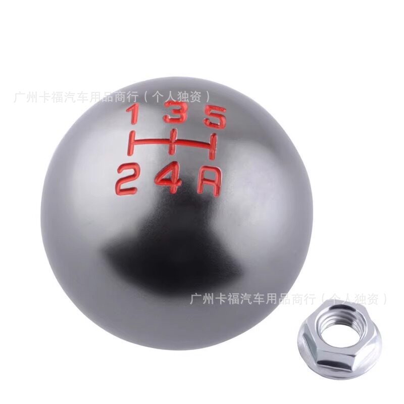 Manual gear shift knob for car modification suitable for Honda Civic/Fit/M10X1.5 round gear stick head