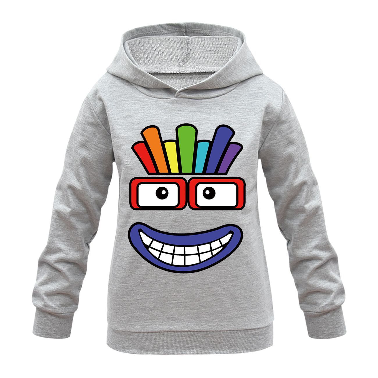 Children's Fashion Men's Women's Hoodies, Big Boy Cartoon Boys and Girls Sports Top_voghion.com
