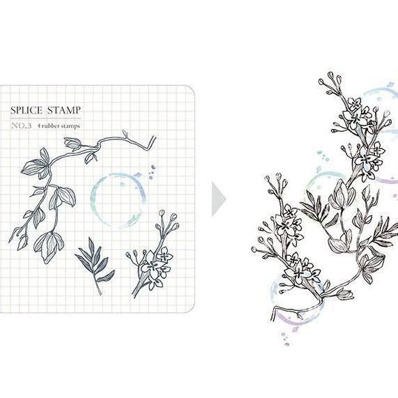 03 Flor de rama corpulida