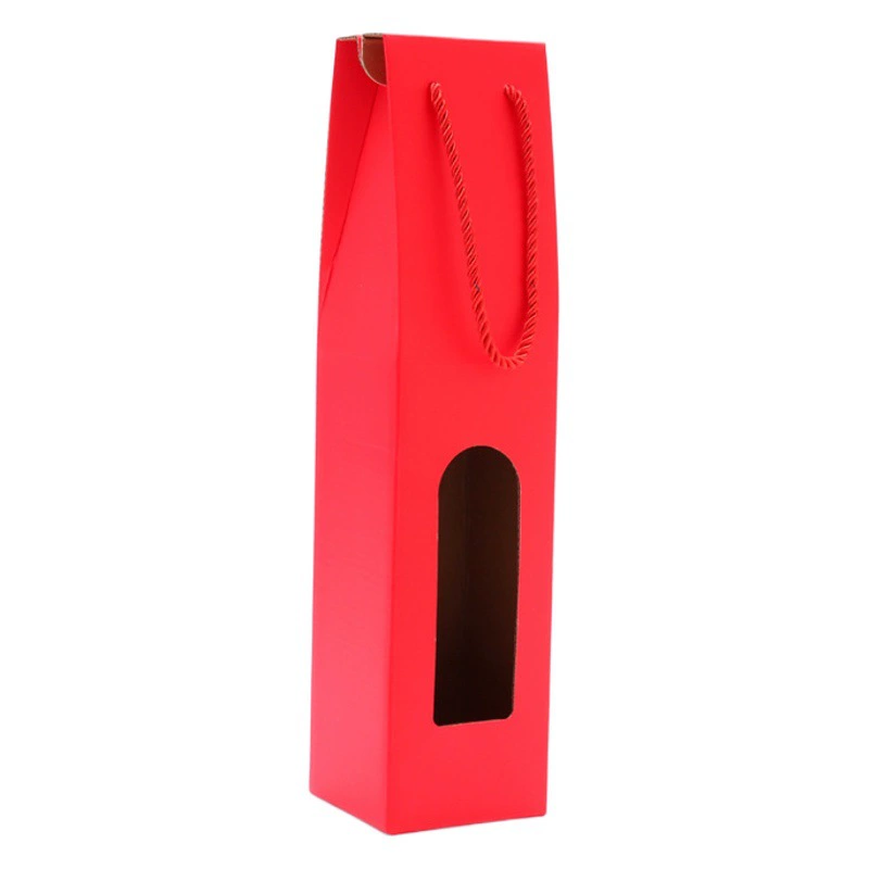 Маленькая партия Высококачественная подарочная коробка складная красное вино сумка пустая коробка вина в наличии масло камелии Подарочная сумка Одна сумка