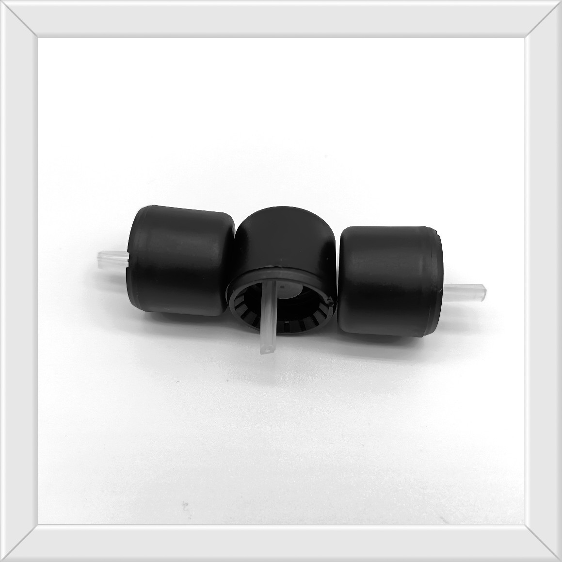 国产黑色高档塑料哑光光面精油盖0.7/1.0/1.5密封精油滴盖