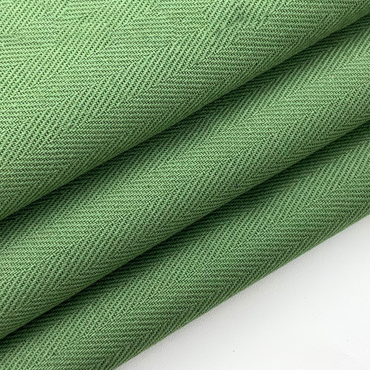Tejido de algodón orgánico suave de color para ropa