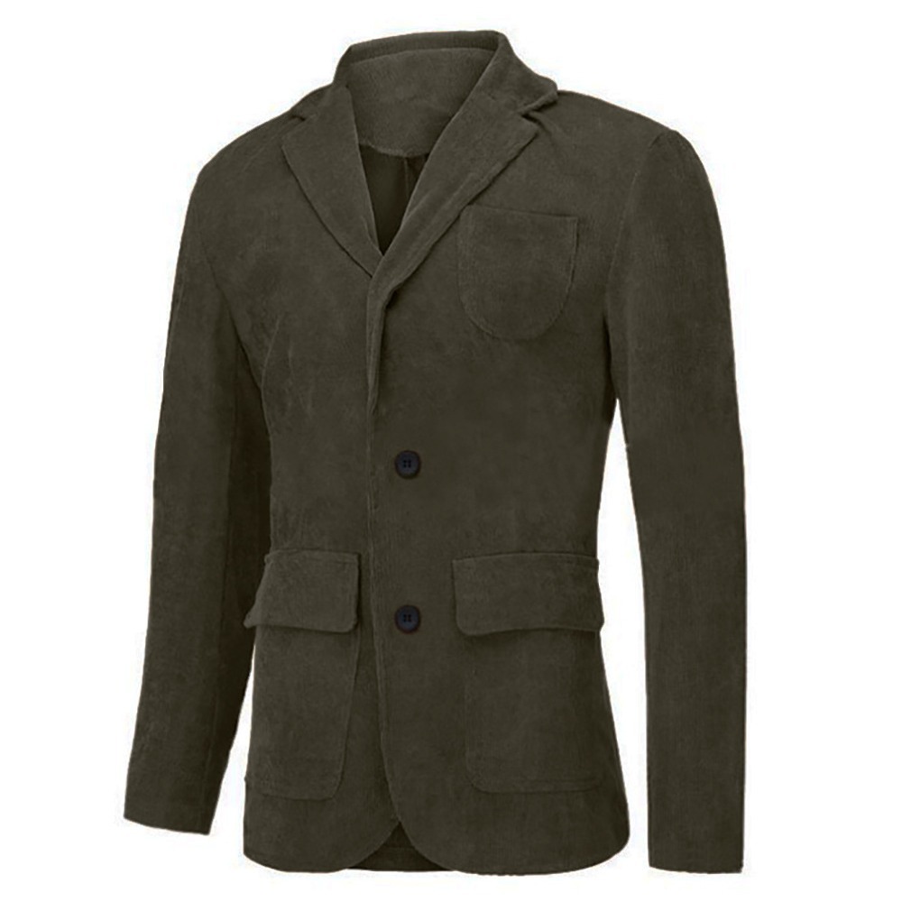 Abiti da uomo per uomo in primavera e autunno, giacche e gilet in velluto a coste per uomo_voghion.com