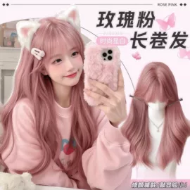 假发长卷发;长直发假发;假发片
