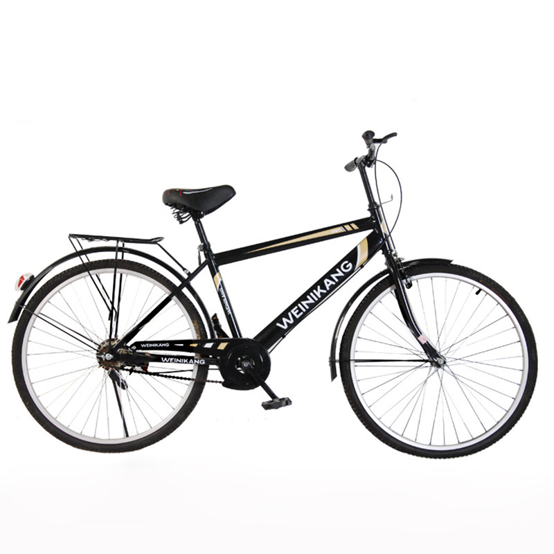 Factory direct sales new bicycle men's leisure 26 inch city commuter light men's adult retro bicycle