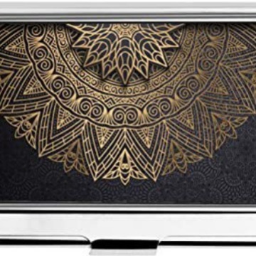 Amazon WISH Customize Heat Transfer Business Card Holder for Men Creative Metal Business Card Case for Women
