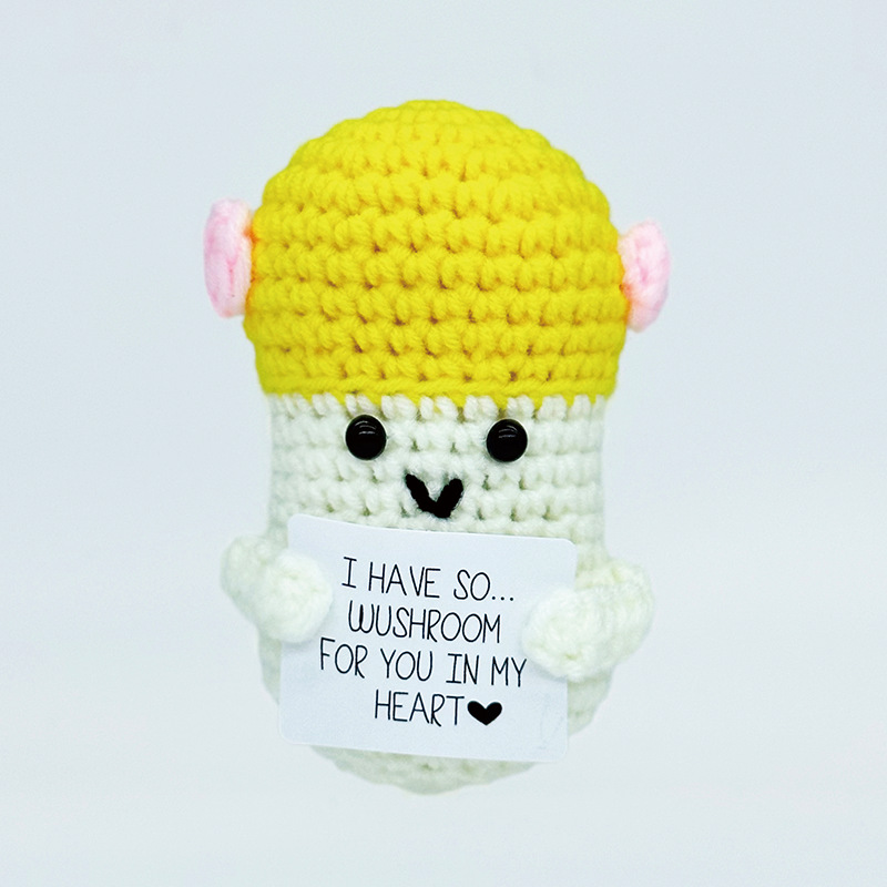 Muñeco Tejido a Mano de Felpa Decorativo para Escritorio y Regalo image 41