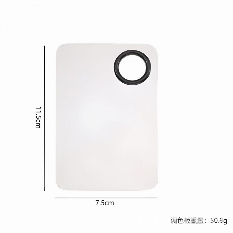 メイクアップパレット、化粧用ファンデーション、コンシーラー、指輪型ステンレス製パレット、カラーミキシングスティック付き、カラーミキシングツール|undefined