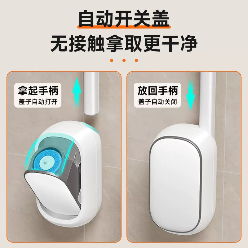 Disposable toilet, brush, storage system