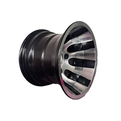 Atv Go-Kart Aluminum Wheels Motorcycle wheel hub - 108-trumpet-flower-aluminum-wheel-hub-rear-diagonal-hole-spacing-110-screw-hole-10