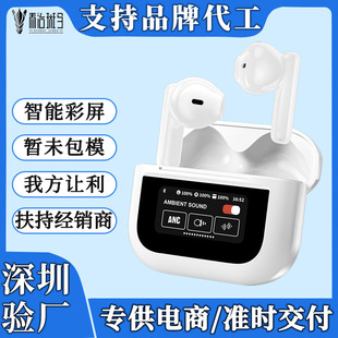 LCD高科技彩屏YX28無線藍牙耳機降噪蓝牙耳机蓝牙无线耳机入耳式-阿里巴巴