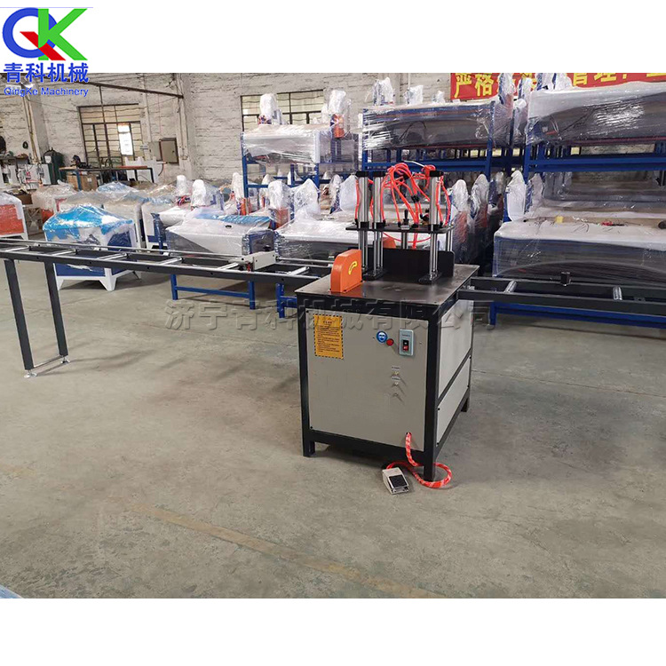 45度90度平移开料机 气动液压铝材断料机 金属材料断料切割机