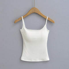 外擴顯胸小吊帶背心女2024四季百搭可拆胸墊性感內搭外穿修身上衣