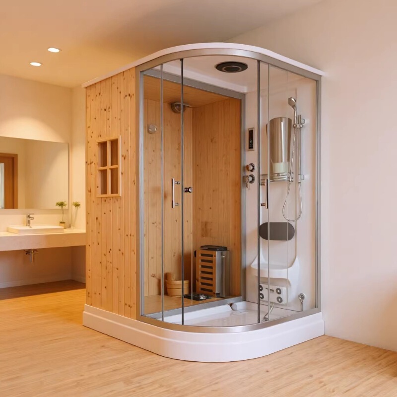 Manufacturer's New Model of Home Steam Sauna Integrated Shower Room Bathroom Partition Glass Steam Dry Sauna Bath Room Manufacturer's New Model of Home Steam Sauna Integrated Shower Room Bathroom Partition Glass Steam Dry Sauna Bath Room