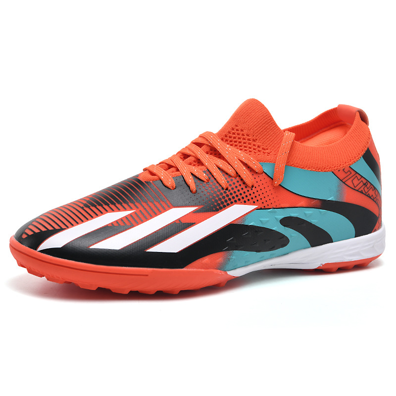 2025 nuevos zapatos de fútbol juveniles transfronterizos hombres y mujeres de clavos bajos zapatillas de fútbol fábrica directa