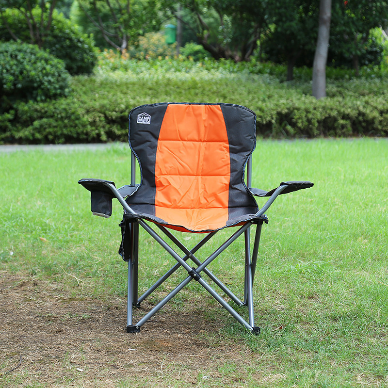 22 sillas plegables al aire libre sillas de acampamiento de doble capa de algodón gruesas reposabrazos portátiles sillas de pesca de acampamiento