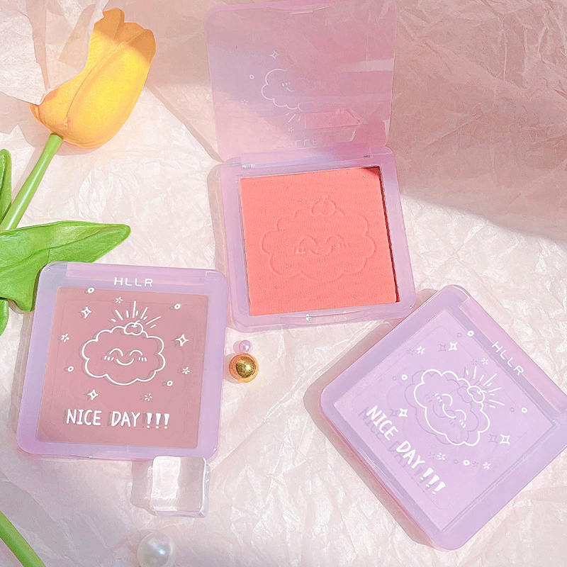 Helen Beauty Новый матовый Мягкий туман Румяна студент дешевый Румяна ремонт макияжа телесный макияж цельная Доставка оптом