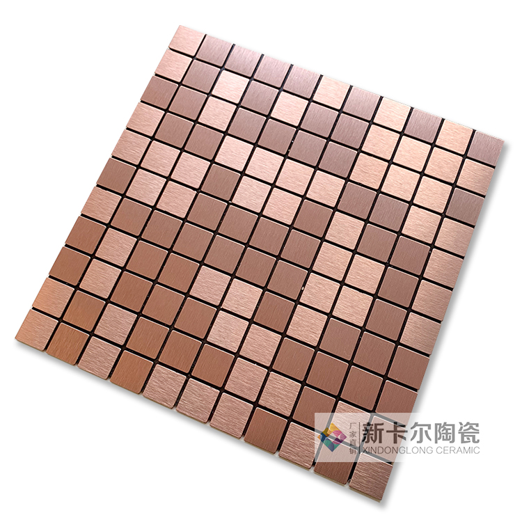 25 브라운 브러시드 - 접착식 뒷면 포함