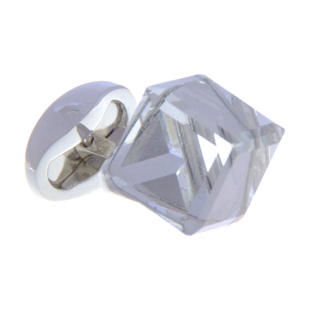 Luxury large crystal cufflinks, high quality European and American cufflinks, business men's clothing, French shirt accessories_voghion.com