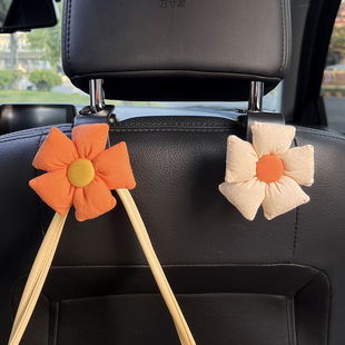 Car hook seat back hook car multifunctional cute flower rear car hook seat back hook
