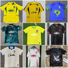 恶魔岛签名球衣热门款式休闲短袖佛拉门戈PSG代发足球服高质量t恤