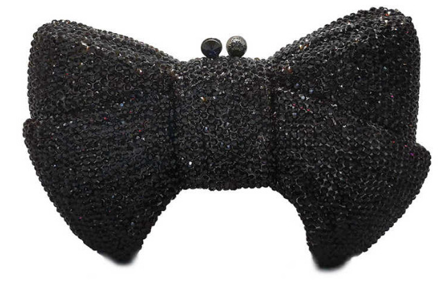 Bow clutch cross-border arco de diamantes bolsas de cena bolsas de mano de mujer bolsas de maquillaje pequeñas