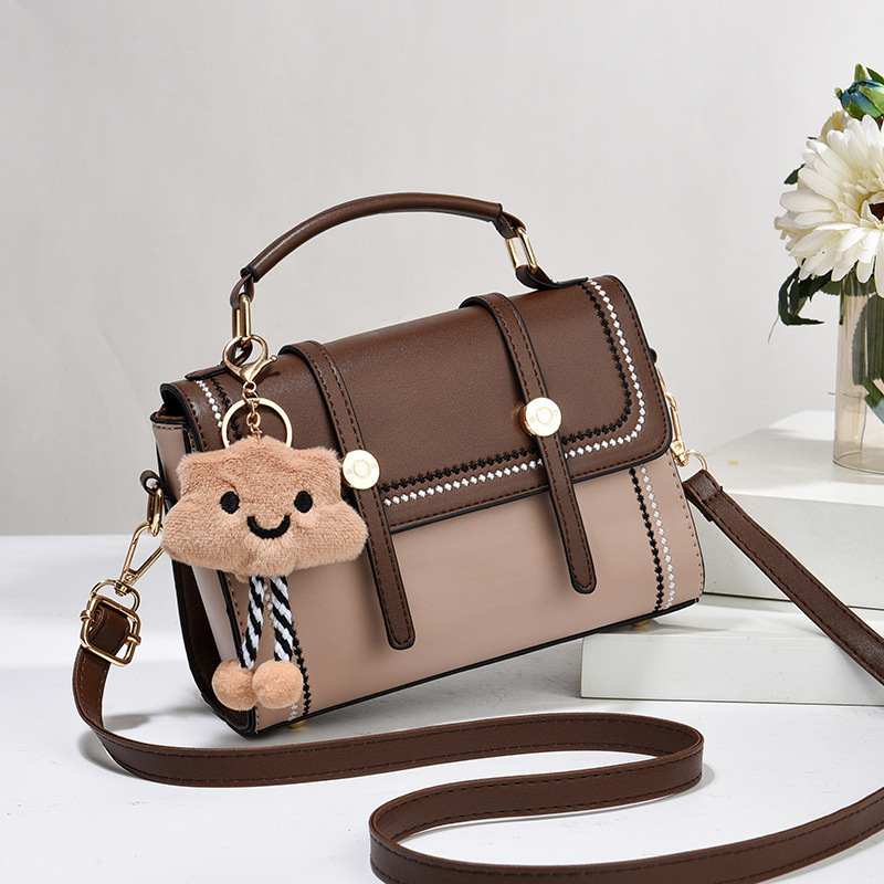 Versatile Fashion Small Square Bag Single Shoulder Crossbody Trendy Small Bag Women's Bag New Handbag Cross-Border Bags Versatile Fashion Small Square Bag Single Shoulder Crossbody Trendy Small Bag Women's Bag New Handbag Cross-Border Bags