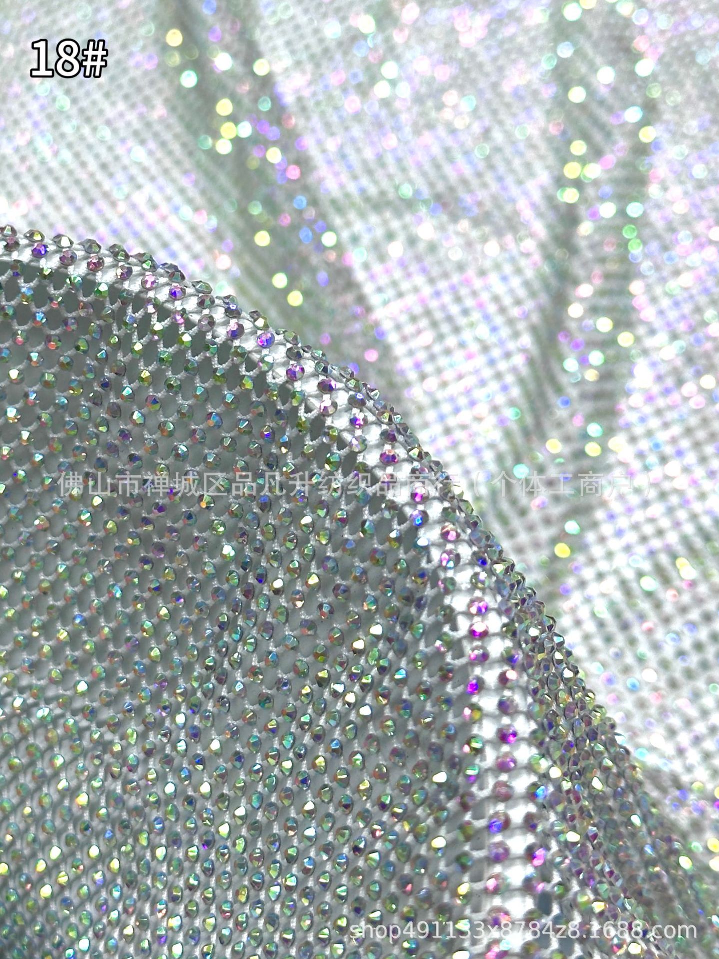 Fabricantes de tela de diamante caliente de alta densidad de 6 imitación de diamante australiano moda cena espectáculo de fiesta vestido de tela