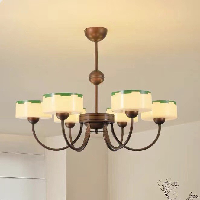 French-Style Medieval Living Room Lamp, American Retro Medieval Nostalgic Style, Dining Room, Cloakroom, Master Bedroom Room Chandelier French-Style Medieval Living Room Lamp, American Retro Medieval Nostalgic Style, Dining Room, Cloakroom, Master Bedroom Room Chandelier