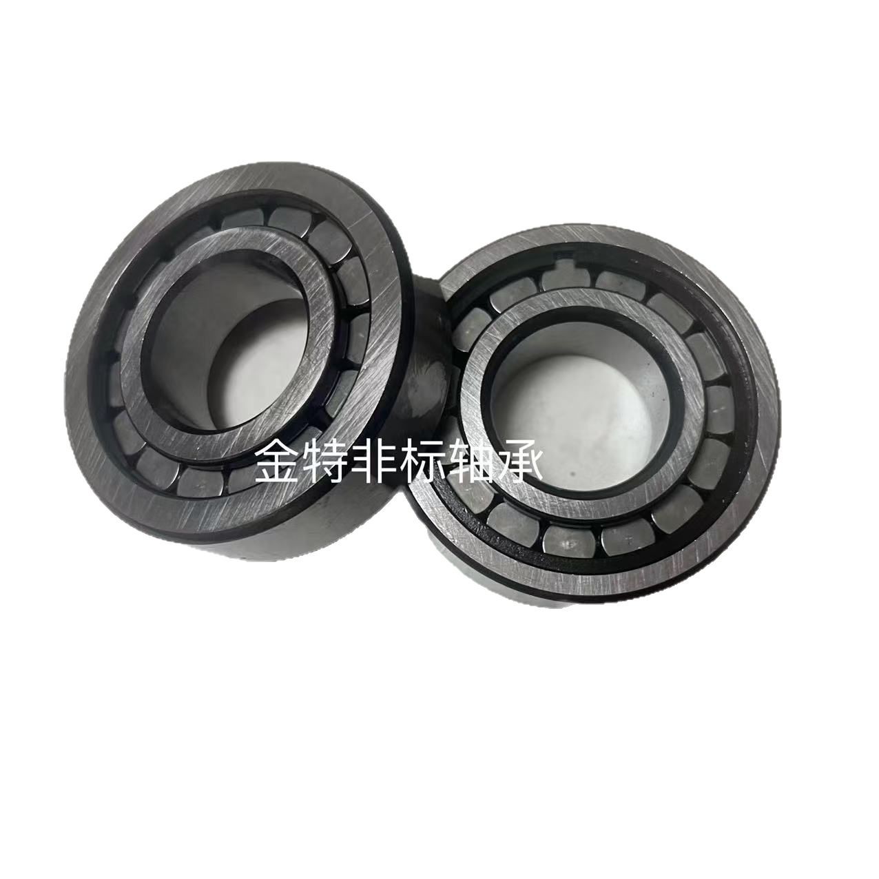 圆柱滚子非标NUPK2205S6汽车变速箱轴承里眼一面带挡边 一面带片