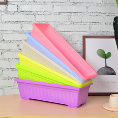 種菜盆長方形塑料種植盆陽台家用加厚種植箱種菜神器