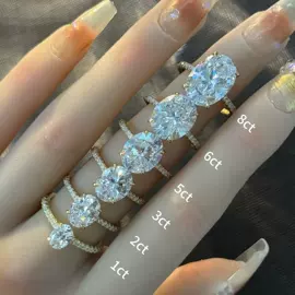 莫桑钻;K金手饰;戒指