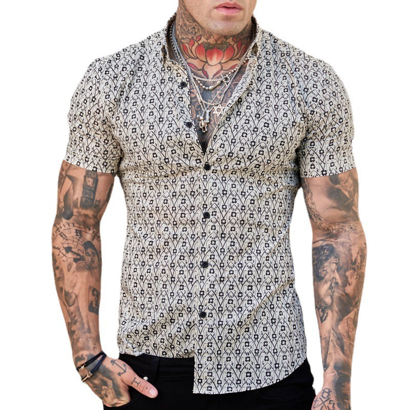New Men's Clothing Cross-border E-commerce On In Europe And America: Summer Casual Slim-fit Fashionable_voghion.com