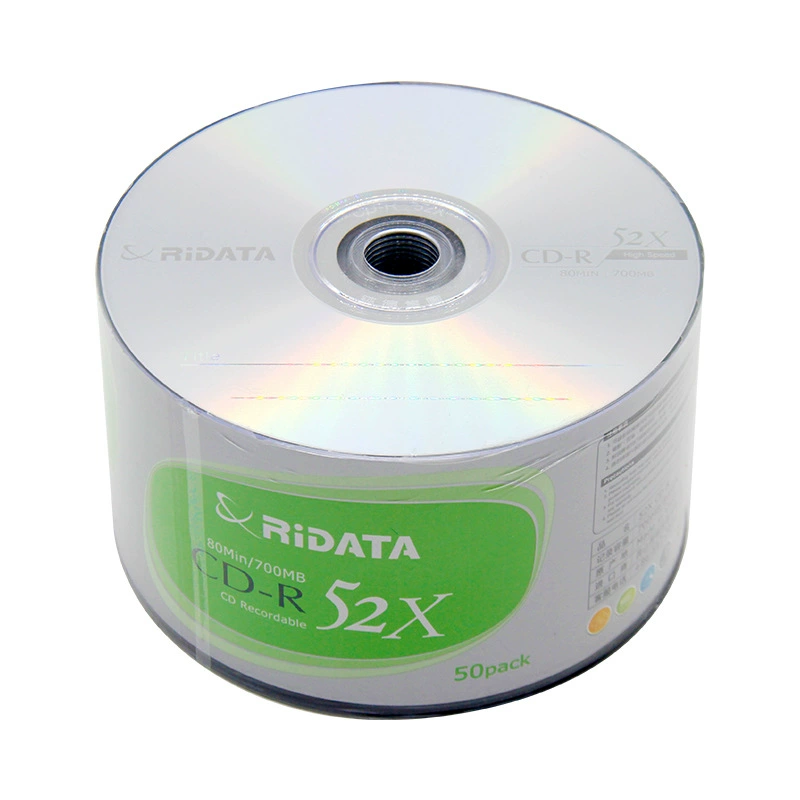 Rhenium бизнес CD-R 52X упаковка 50 штук пластик пустые записываемые диски для данных