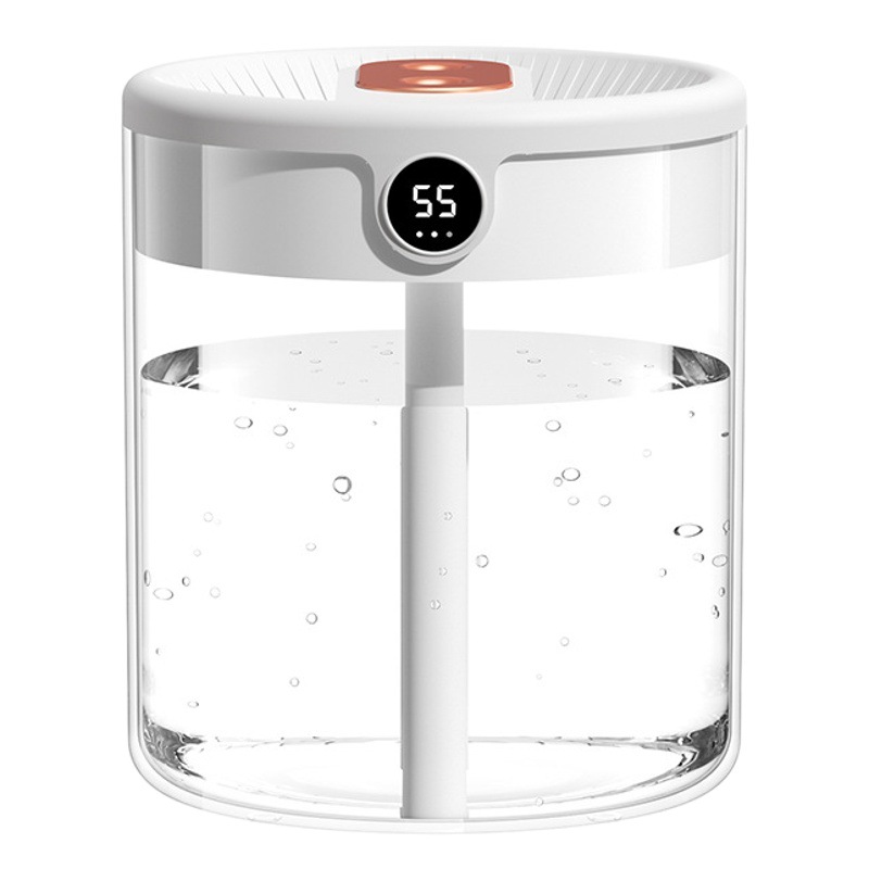 Humidificador de aire del hogar Luz sonido 2L gran capacidad atomizador mujeres embarazadas bebé dormitorio escritorio Oficina humidificador grande