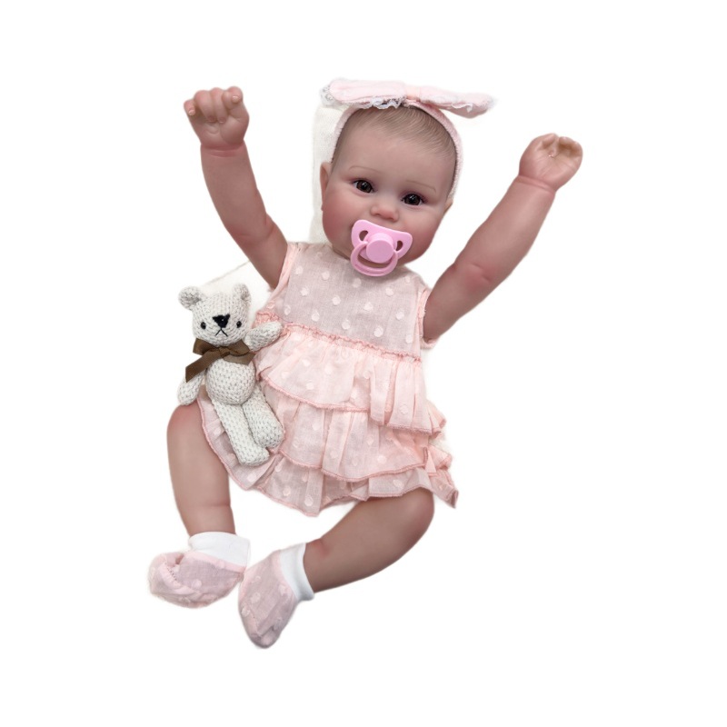 50cm full glue can enter the water simulation baby doll Maddie cross-border e-commerce supply a generation of hair