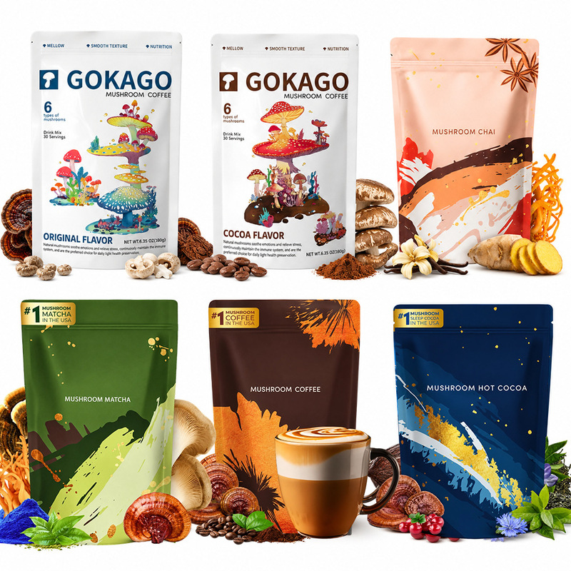 TK's best-selling mushroom coffee, mushroom matcha, and mushroom cocoa from the source factory TK's best-selling mushroom coffee, mushroom matcha, and mushroom cocoa from the source factory