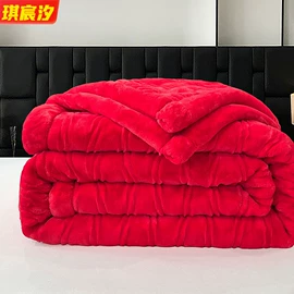 婚庆床品套件;婚庆被芯;纤维枕