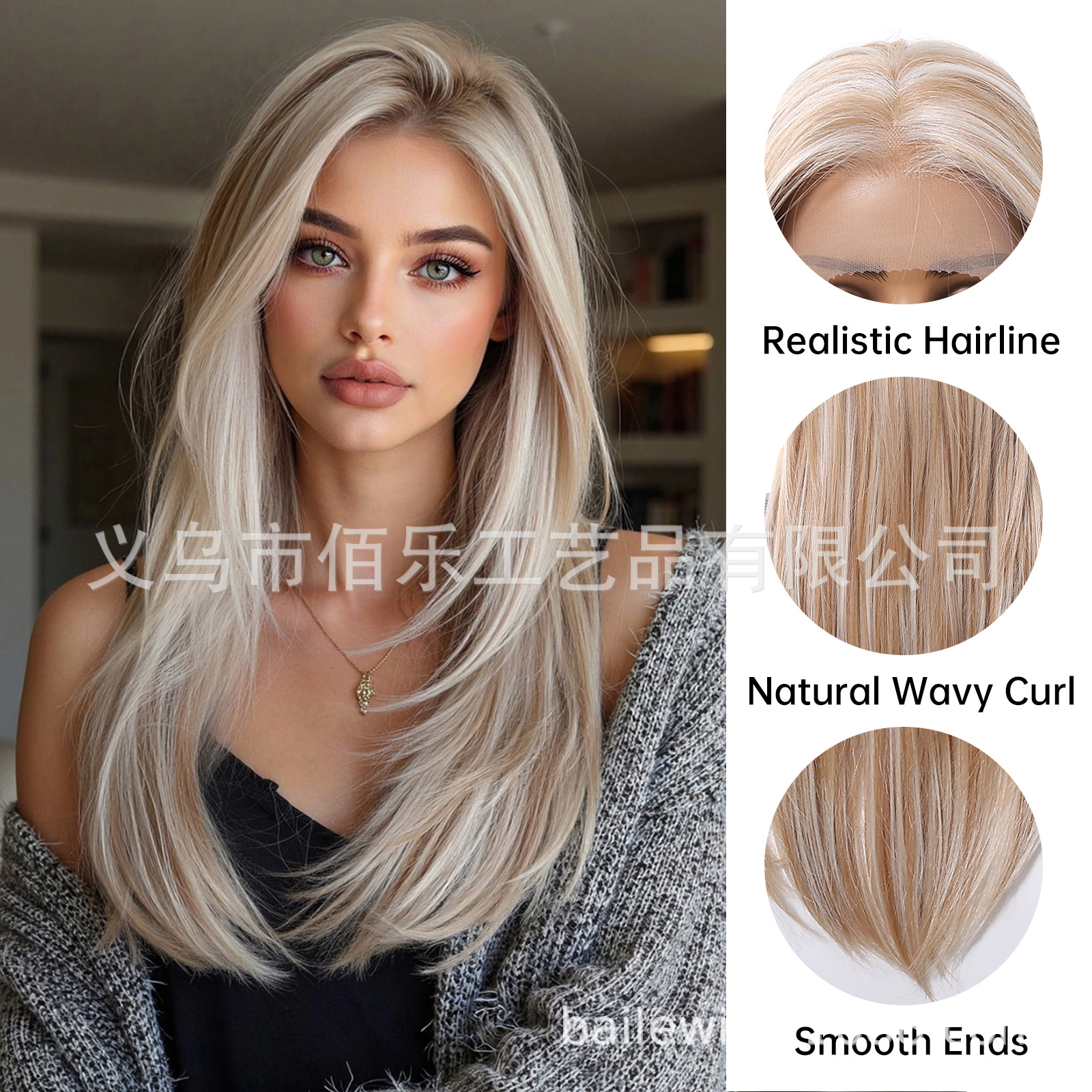 13 * 6 pelucas de cabello recto para mujeres cubierta de cabello transfronteriza venta caliente cubierta de cabello de encaje