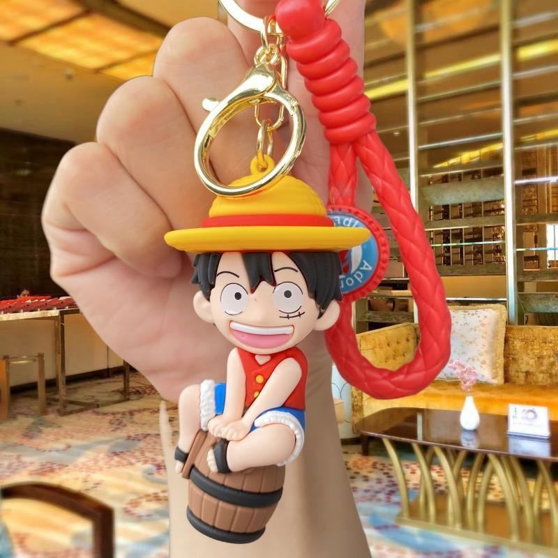 卡通海王钥匙扣链挂件硅胶公仔抓娃娃机汽车包包挂饰盲盒礼品批发|undefined