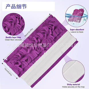 Fit Swiffer PowerMop Mop Cloth Reusable Mop Replacement Spray Absorbent Cleaning Cloth