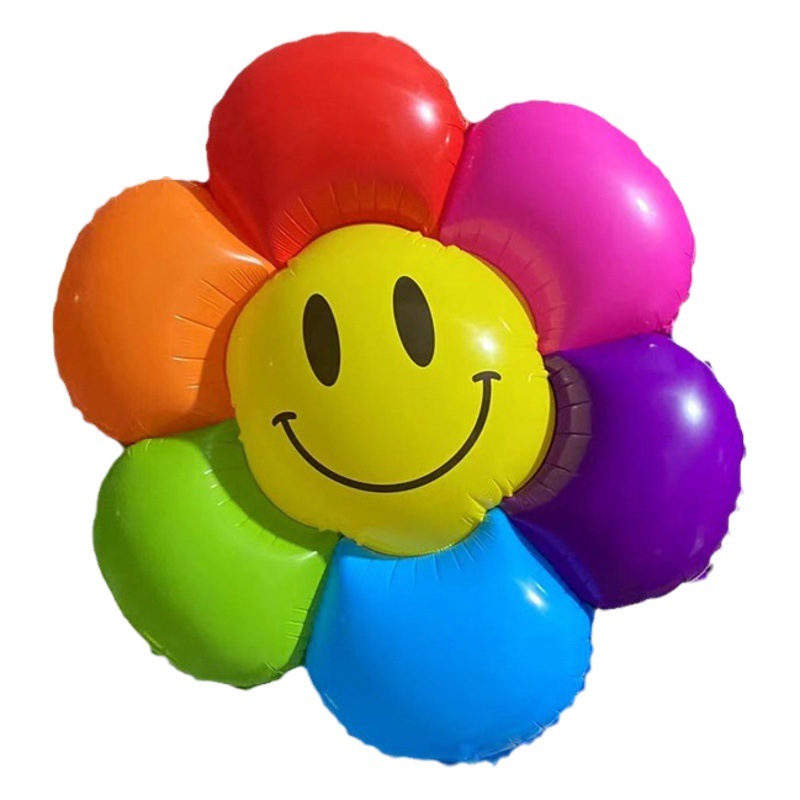 Globo flotante con forma de crisantemo o margarita, colores surtidos