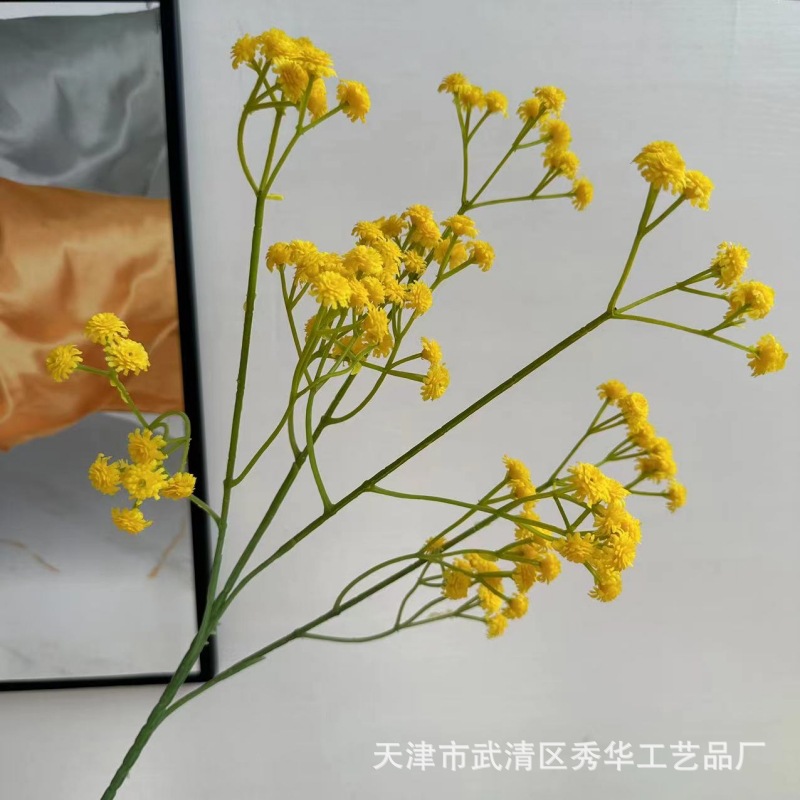 노란색