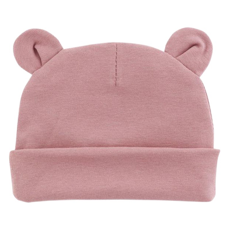 Foreign Trade Clearance Baby Hats Newborn Hats Solid Color Ear Style Mickey Hats Unisex Baby Hats