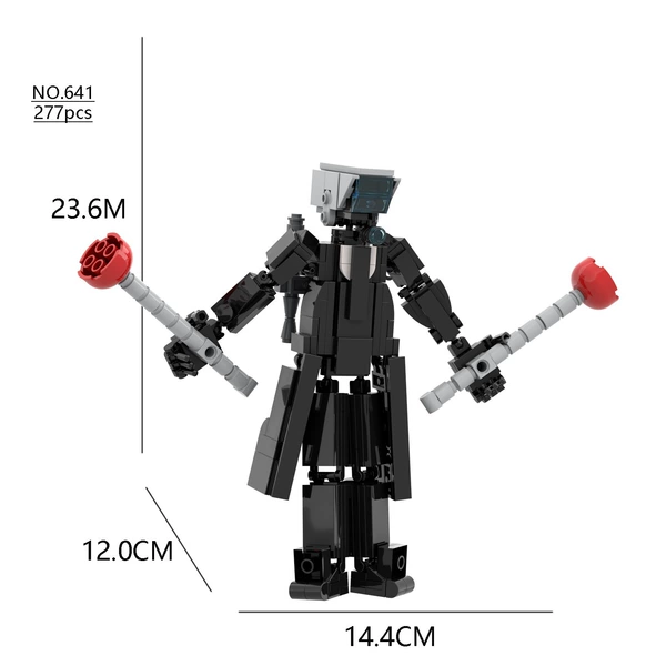 641 Unparalleled God of War 277PCS [New Product]