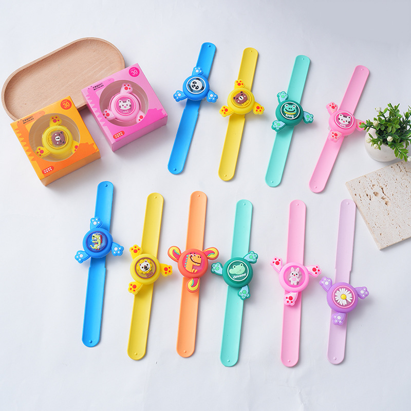 Nuevo flash, lindo artefacto de juego, planta, aceite esencial, pulsera de anillo, giroscopio giratorio brillante, adulto, niño